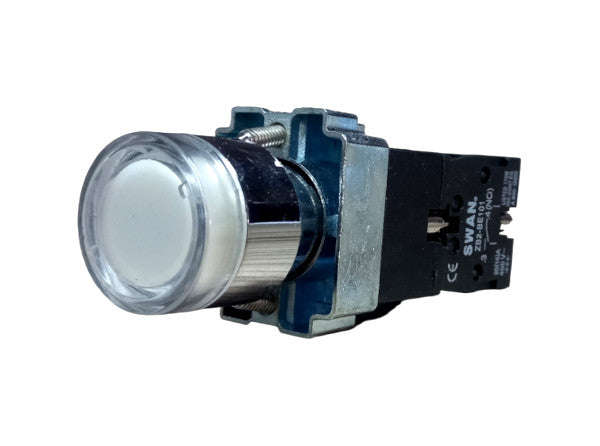 Push button illuminated white PB-XB2-BW3161-W