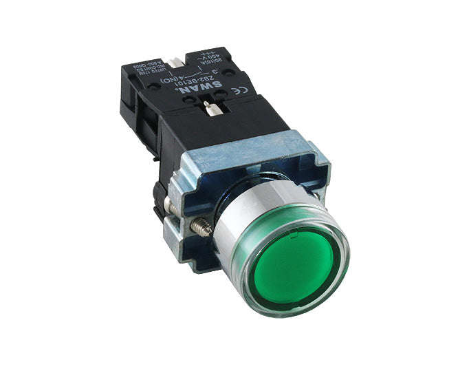 Push button illuminated green PB-XB2-BW3361-G