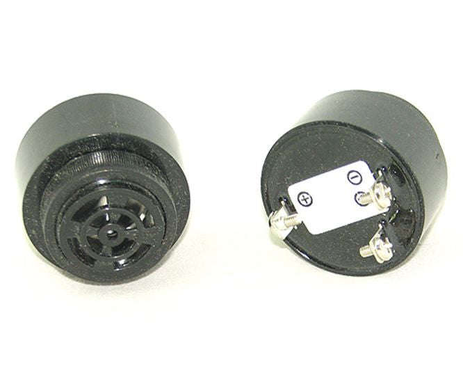 Panel mount buzzer piezo d/t 6-28v 40ma 100db pb09-dc24atr