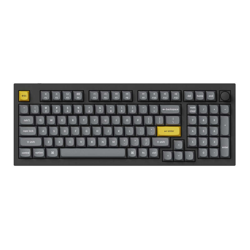 Keychron Double Shot PBT OSA Full Keycap Set  Dark Grey
