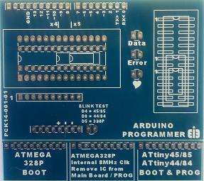 Pcb blank for arduino programmer pck14-001-01