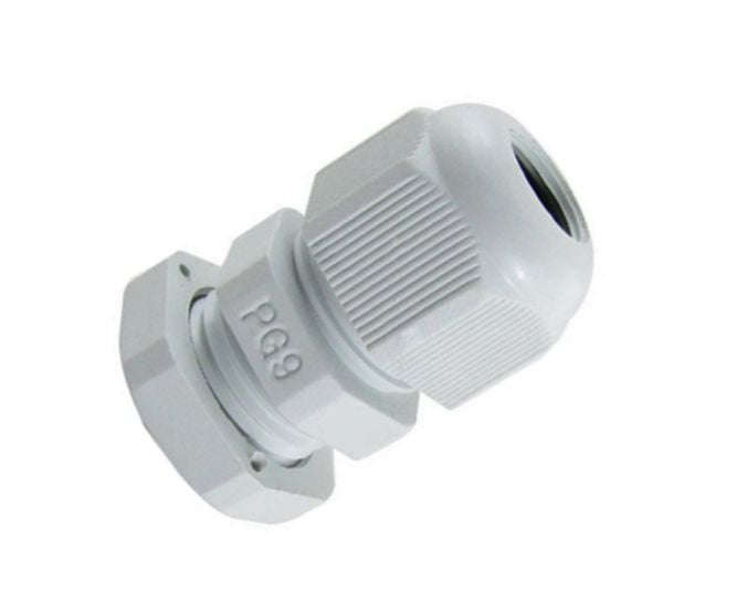 Grey compression gland ph=16mm cab=4-8mm - debulk pg-9-gy