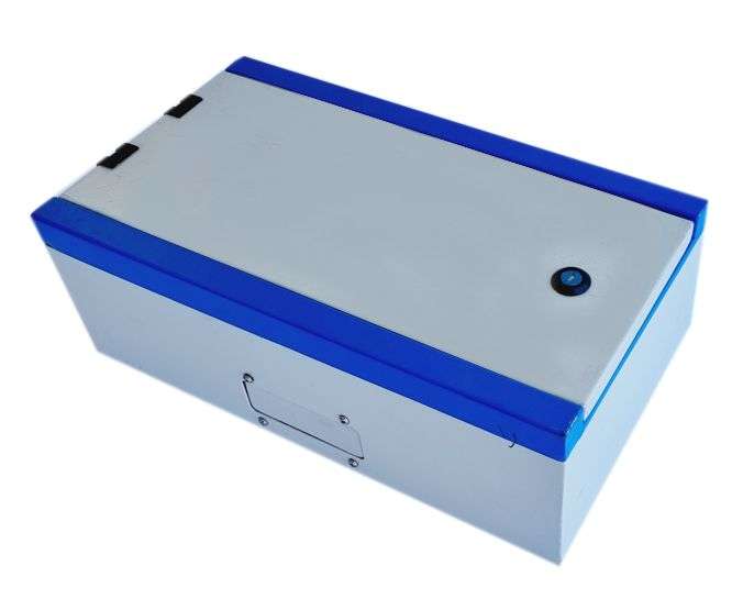 Outdoor steel db board lockable 1-keyhole 18way 450x165x250mm db-pgx2000-18