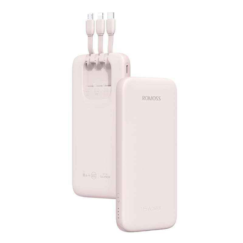 Romoss Power Bank 10000mAh 15W PNK