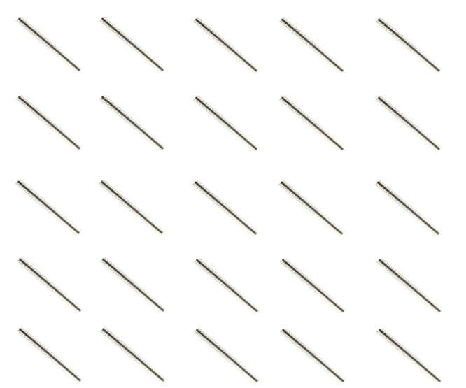 2mm headers strips 40way th=8.7mm - 200p/bag phss40g20