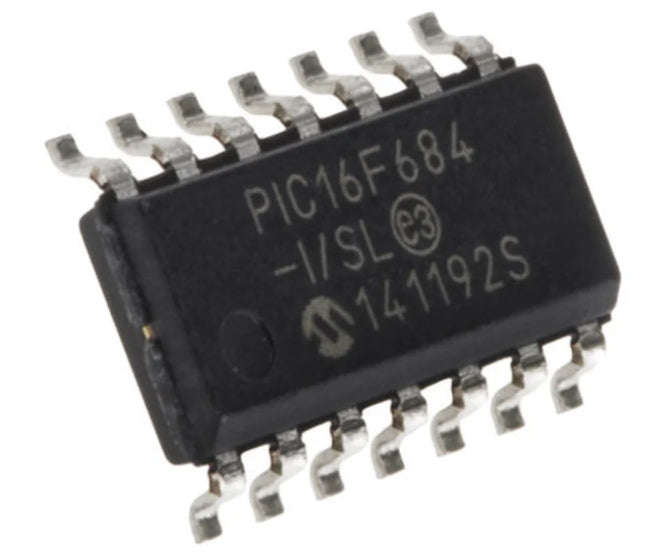 Ic mcu 8bit 3.5kb flash soic14 pic16f684-i/sl