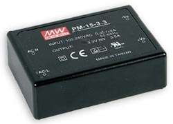 Psu 85-264vac to 5vdc 3a or dc-dc i=120-370vdc pm-15-5