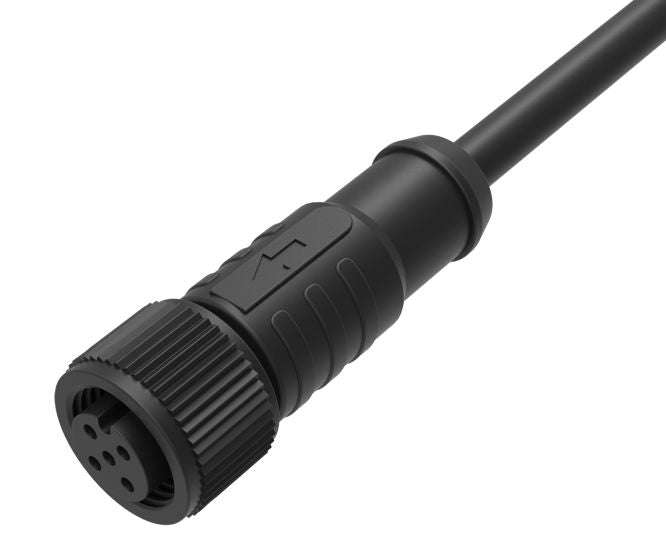 3w solder type socket inline m12 sensor conn assy open end pp-m12a-03p-ff-sl8c-00a(h)
