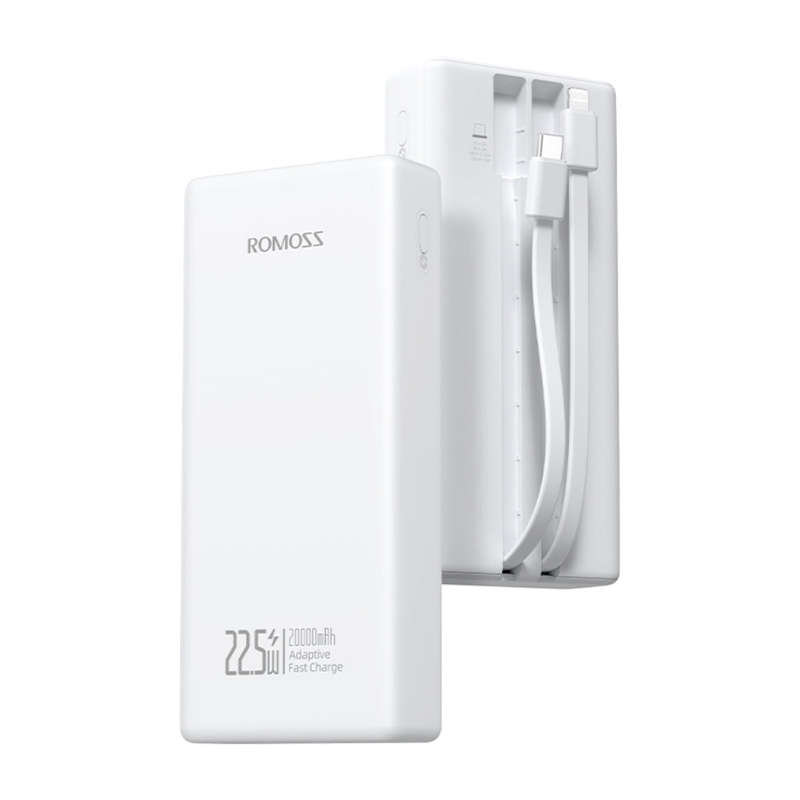 Romoss PRC20 20000mAh 22.5W Fast Charge Power Bank  White