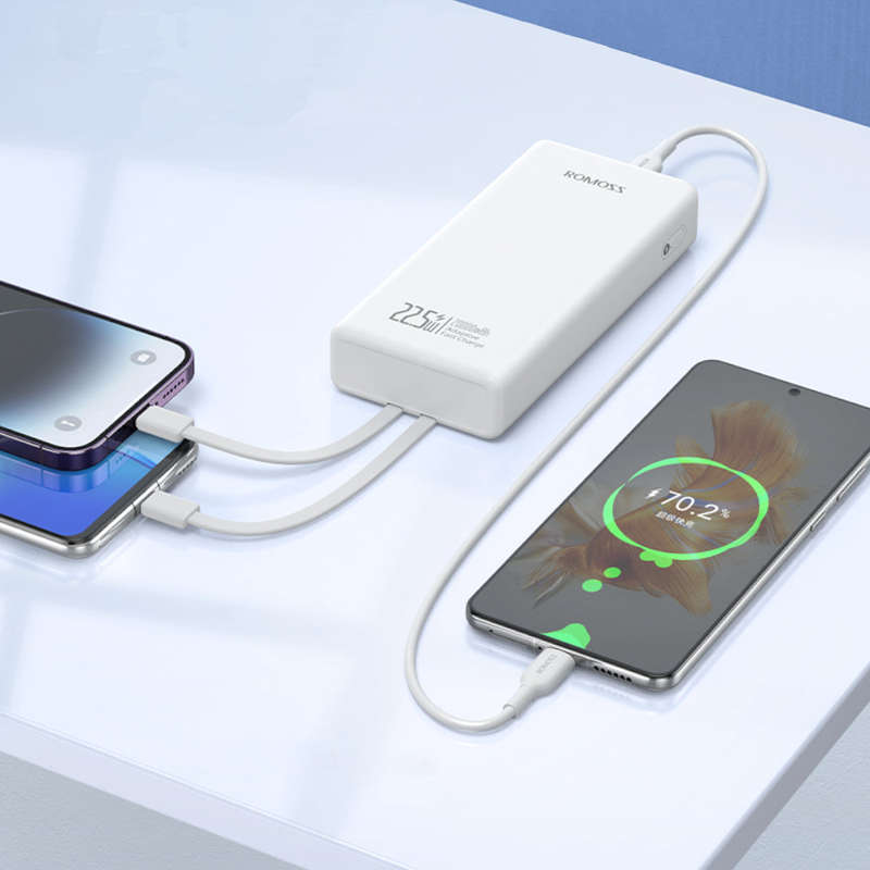 Romoss PRC20 20000mAh 22.5W Fast Charge Power Bank  White