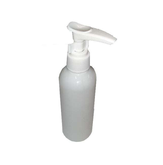 Empty plastic press the pump head bottle 100ml 200216