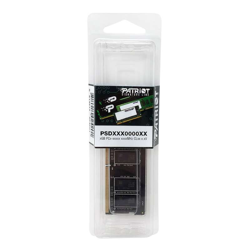 Patriot Signature Line 8GB 2400MHz DDR4 Dual Rank SODIMM Notebook Memory