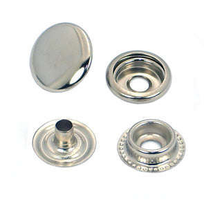 Press stud 15mm 4-pcs set male & female s-stp702 & esd psm 10