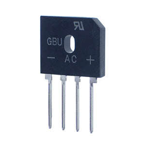Bridge rectifier sil -aa+ 600v 8a gbu8j