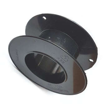 Reel plastic empty black medium 38x22 102/58/35x20