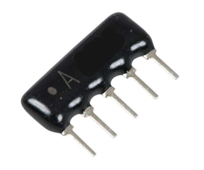 Network resistor sil 05-pin 4-res 33e hra-a05-330-j