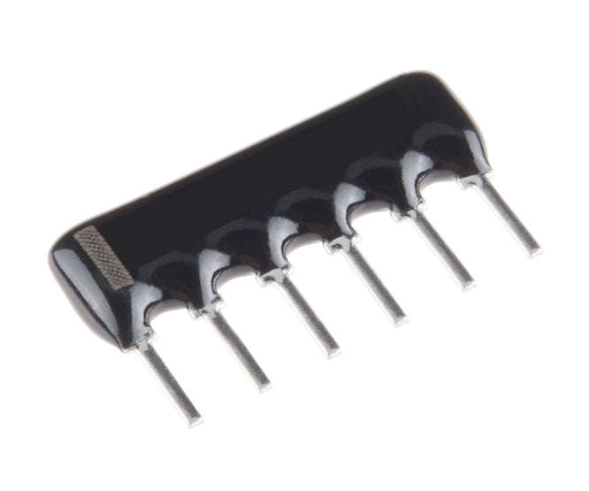 Resistor network sil 6-pin 3-res 100e rab-06101g