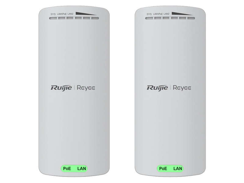 Reyee 2.4GHz 300Mbps 8dBi 70° Pre-Paired Kit | RG-EST100-E