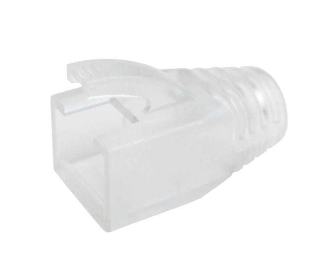 Rubber boot for utp network cable clear rnd 210235