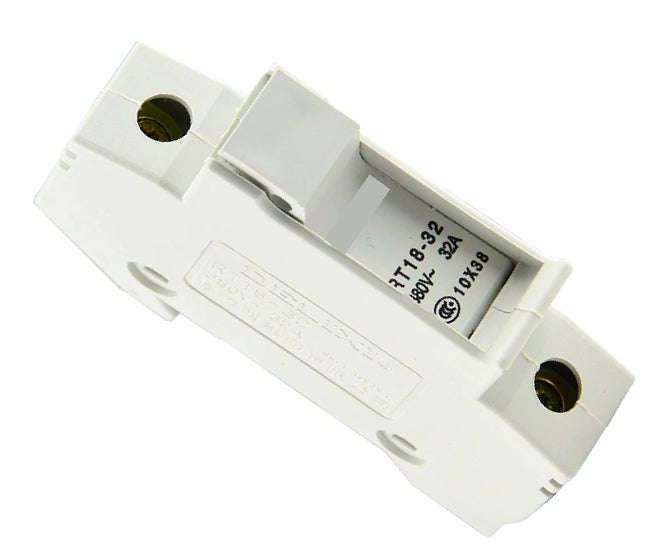 Holder for round 10x38 fuse rt18-32-1p
