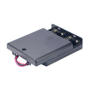 Hold bat 4xaa w/cover + leads sbh-341-1a
