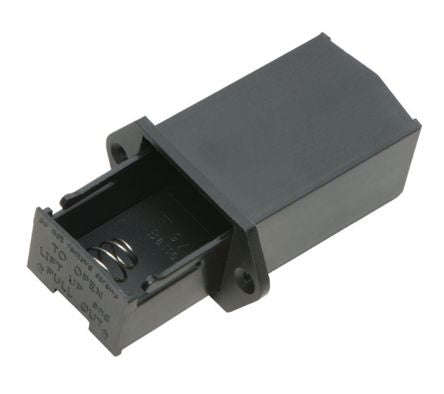 Panel mount 9v battery / cell holder 200875