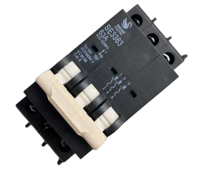 Circuit breaker samite 10A 3KA 3p C-CURVE SE-3310