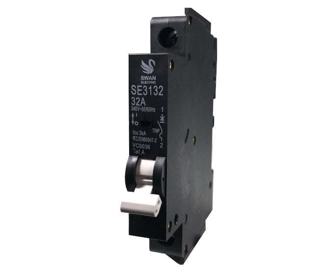 Mcb / circuit breaker 32a 3ka 1p samite se-3132