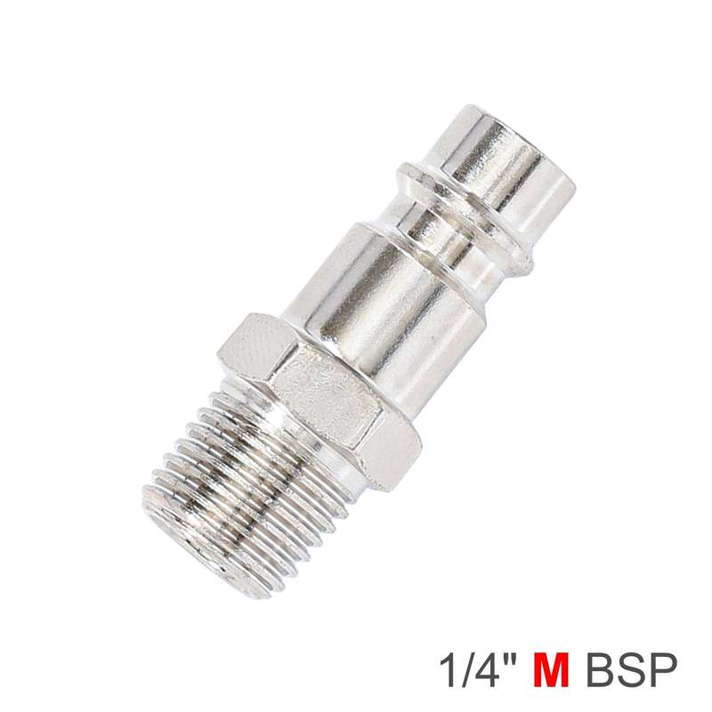 Connector german 1/4' male bulk