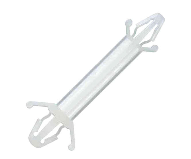 Spacer 2xclip fit nylon h=19mm d1=4mm d2=4.8mm - debulk g212-419
