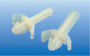 Spacer clip fit+support post nylon h=9.6mm sg5705c