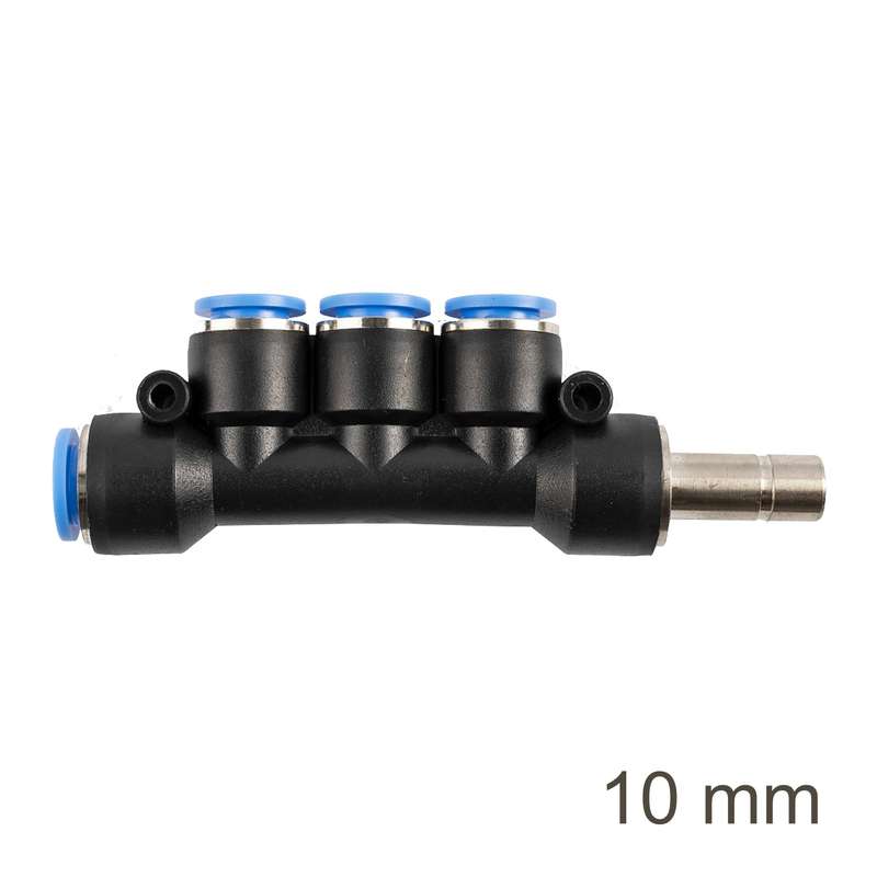 INSERT MANIFOLD SIDE 4-PORT PU 10MM