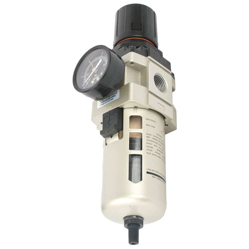 Filter / regulator 1/2' in line with auto drain