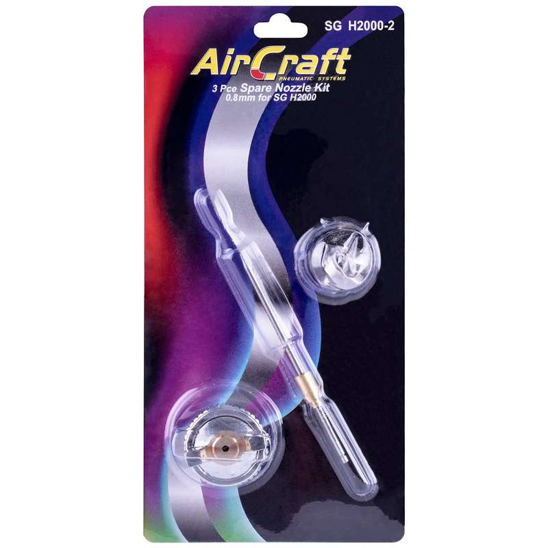 Spare nozzle kit 0.8mm for h2000