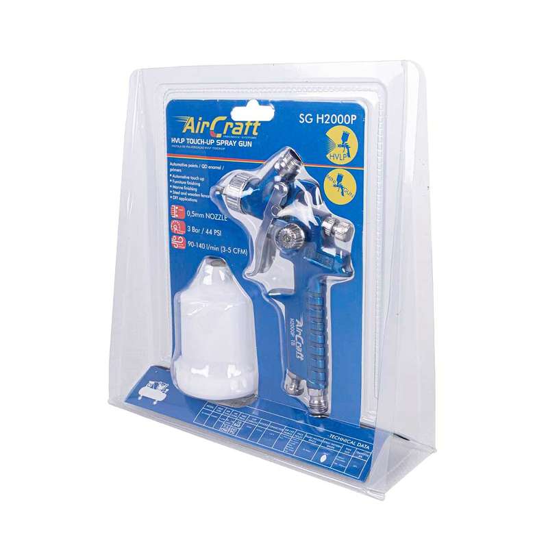 Spray gun touch up  0.5mm nozzle blister pack