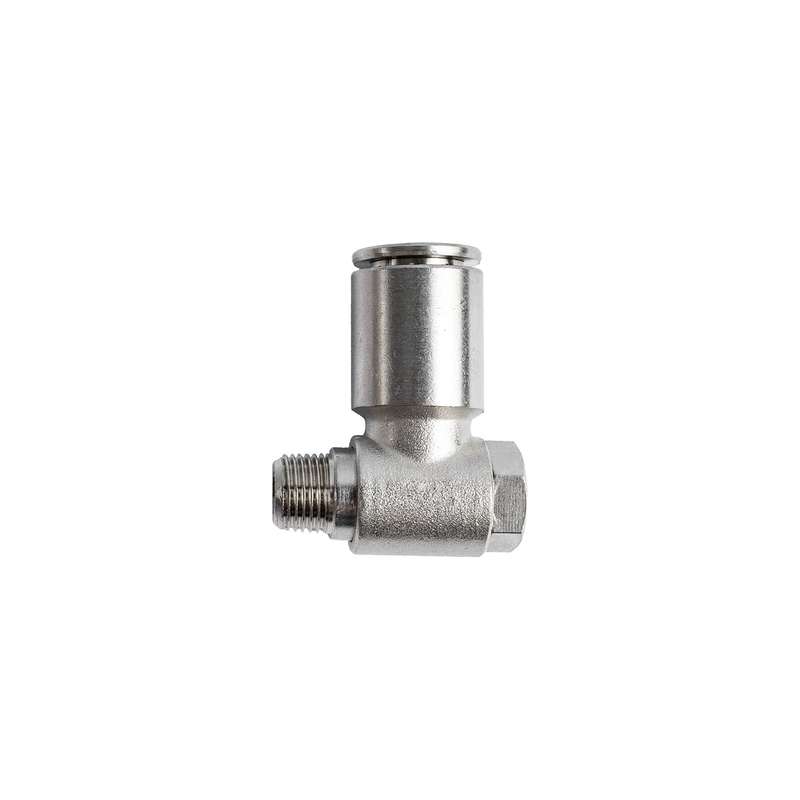 Metal swiv. elbow 10mm x 1/8' m