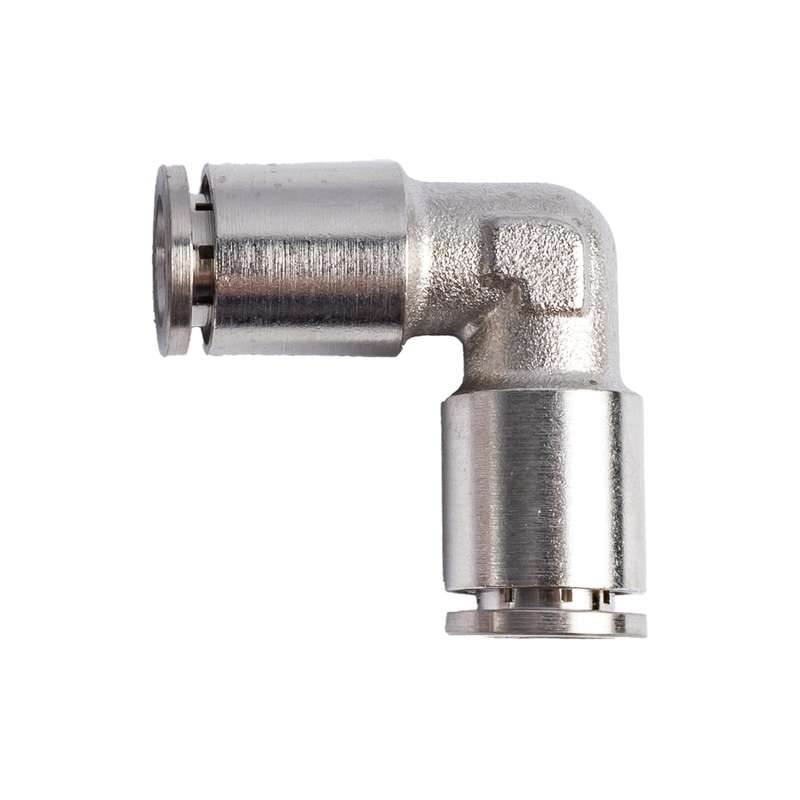 Metal pu fitting elbow 8mm
