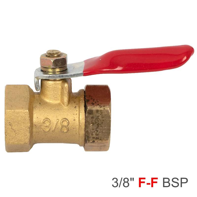 Ball valve 3/8' ff