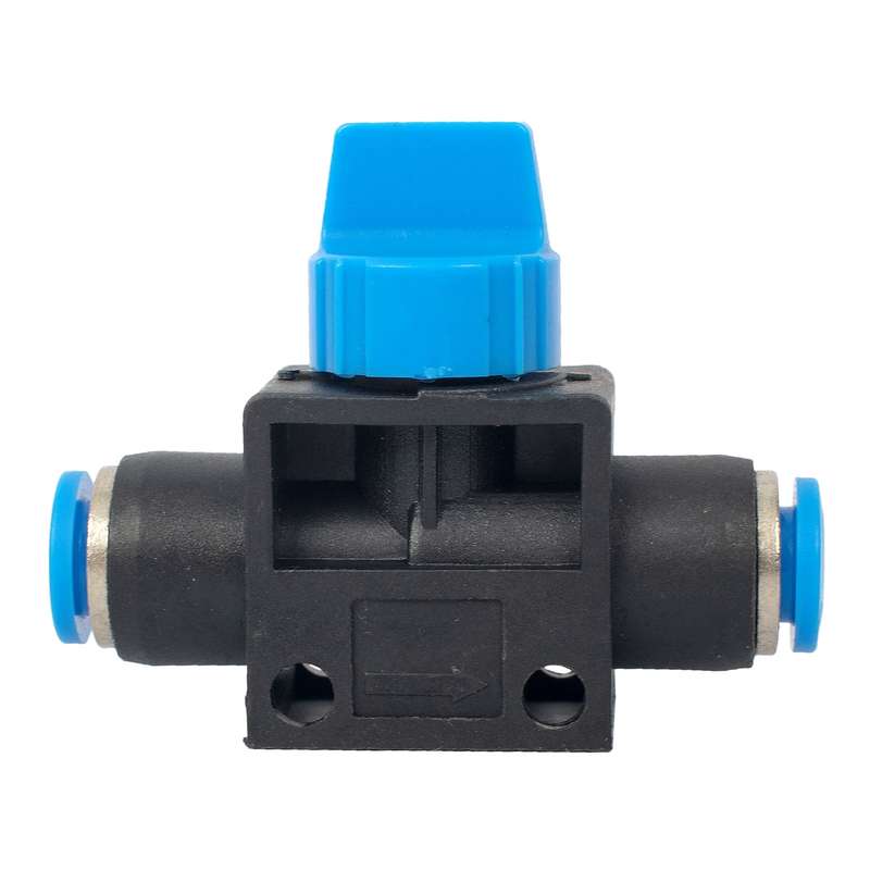 Pu hose fitting valve 6mm-6mm