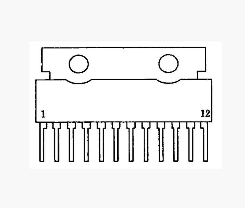 Amp audio 30wx1 sil12 upc1225 upc1225h