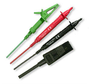 Lead iec 3-way with probes silv310