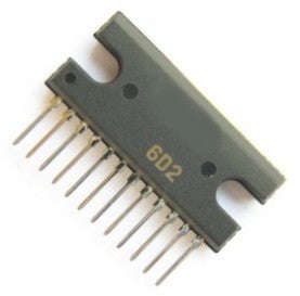 Ic sil 2ch 8w5 audio amplifier la4508