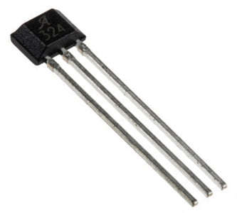 Hall effect linear magnetic sensor a1324lua-t