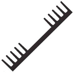 Heatsink profile w=79 l=100 sk45-100sa