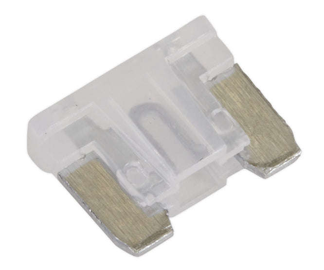 Automotive blade fuse short-legs 25a translucent 240502