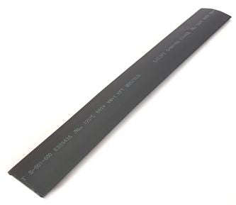 Sleeving heatshrink 20mm black 250mm cut pcs s-901-20mm-bk-250 *dbk*