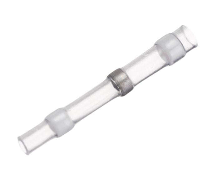 Solder seal heat shrink tube, white awg 26-24 - debulk 220081