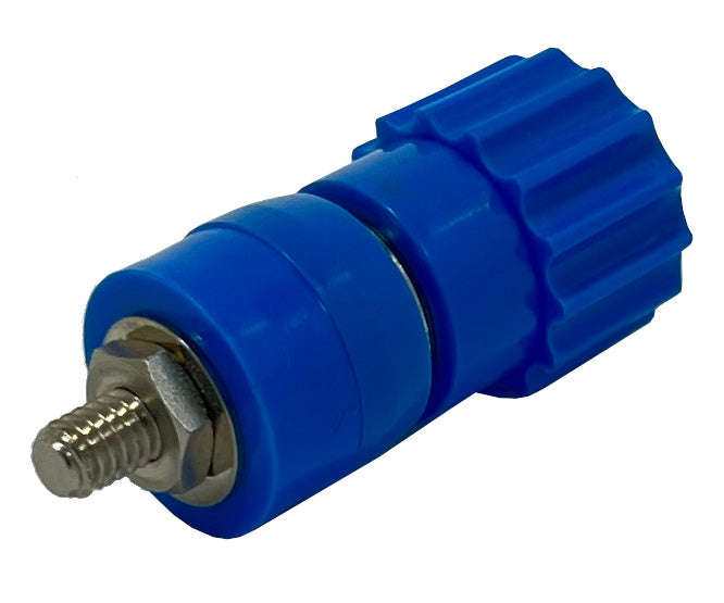 Socket banana 4mm blue tba
