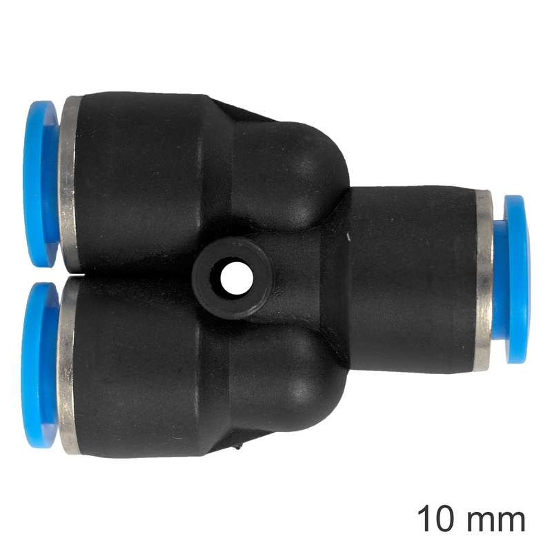 Pu hose fitting y joint 10mm