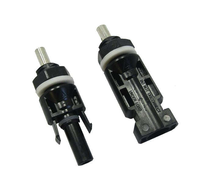 Solar connector set panel mount m12 sy-cp4b